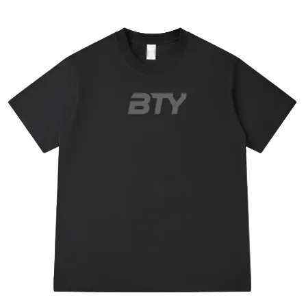 THE 'PUMP-COVER' ACTIVE OVERSIZED TEE black x charcoal