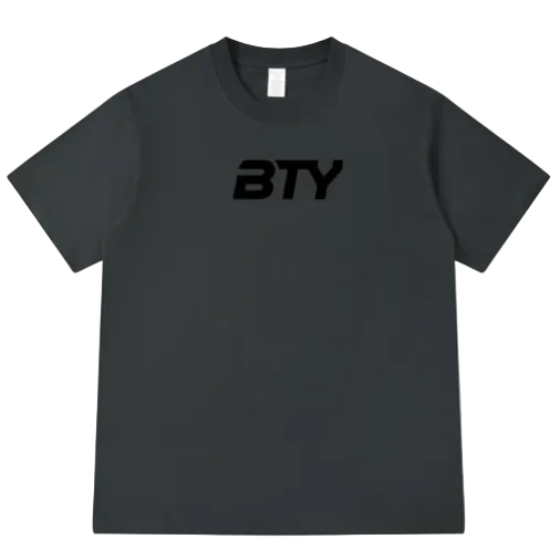 THE 'PUMP-COVER' ACTIVE OVERSIZED TEE charcoal x black