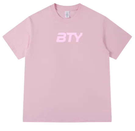 THE 'PUMP-COVER' ACTIVE OVERSIZED TEE pink x pinker
