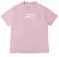 THE 'PUMP-COVER' ACTIVE OVERSIZED TEE pink x pinker