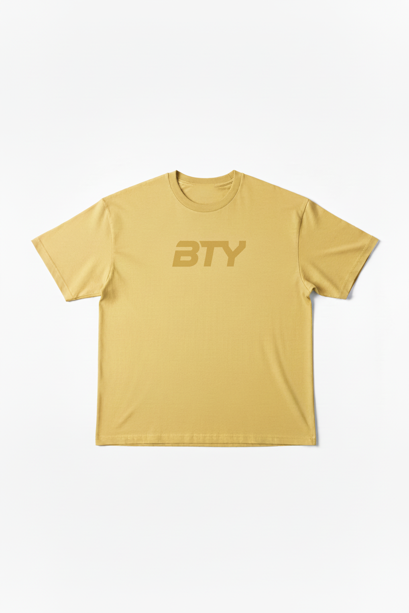THE 'PUMP-COVER' ACTIVE TEE yellow