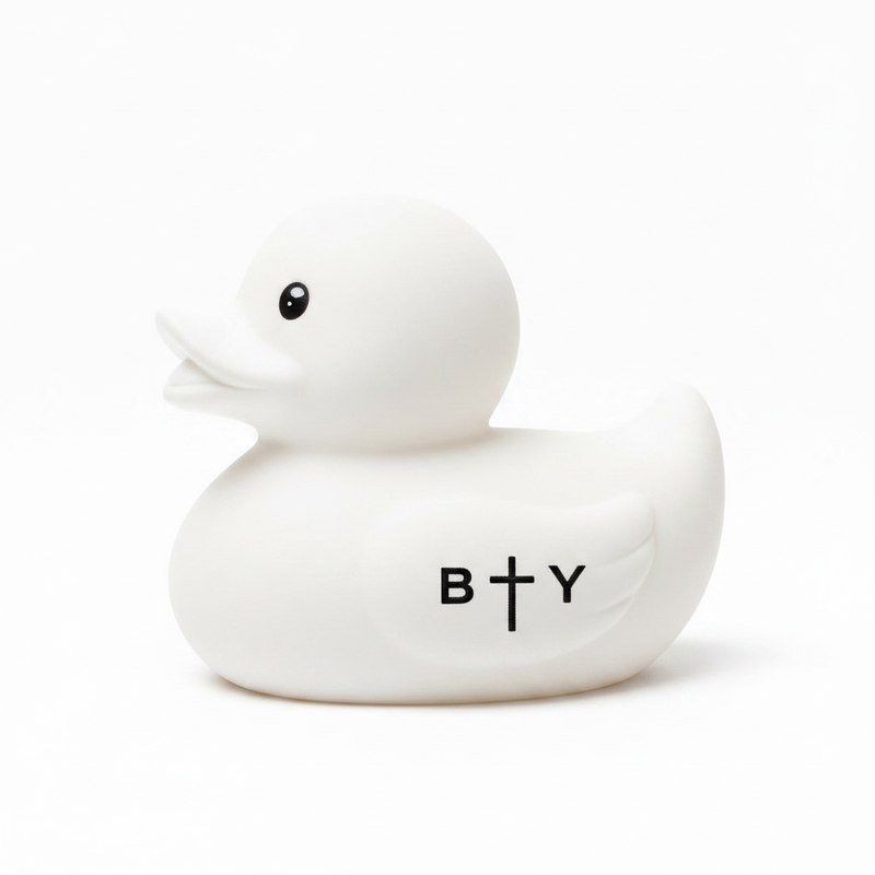 'WHAT THE DUCK' white