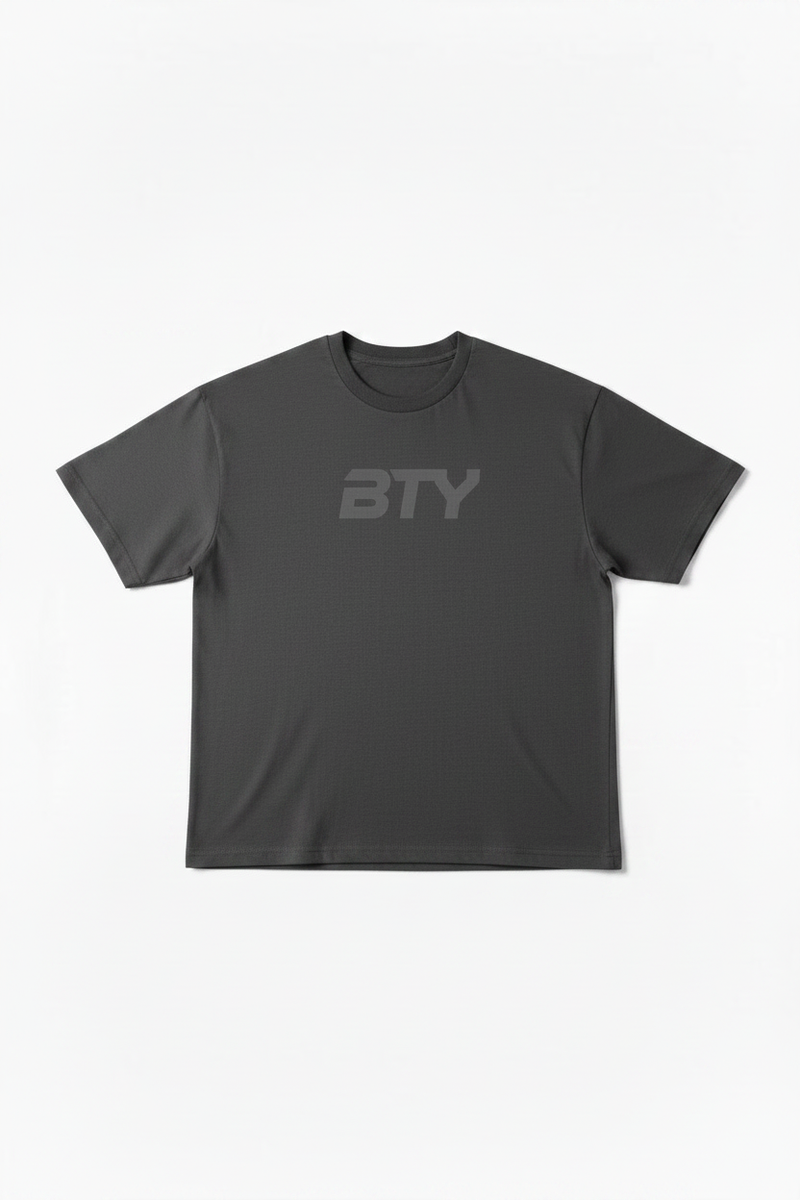 THE 'ACTIVE' TEE charcoal