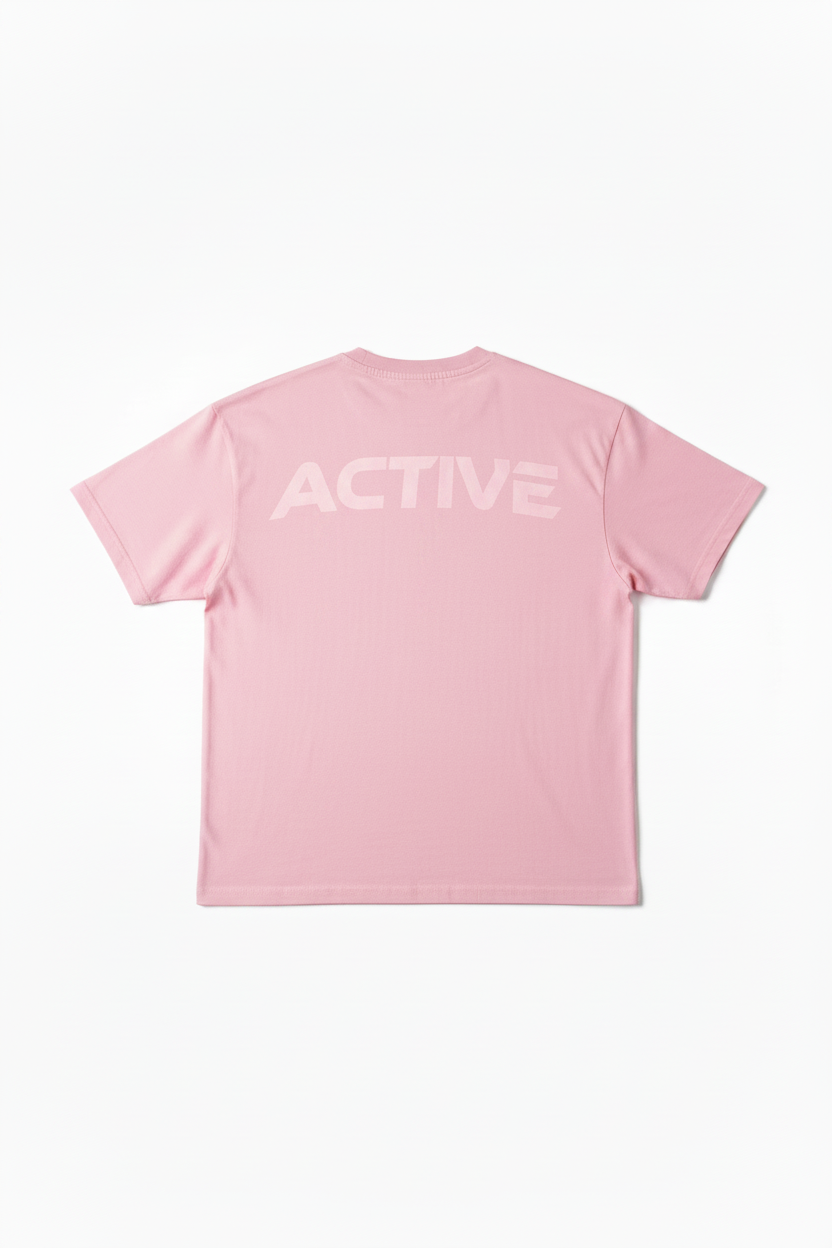 THE 'ACTIVE' TEE pink