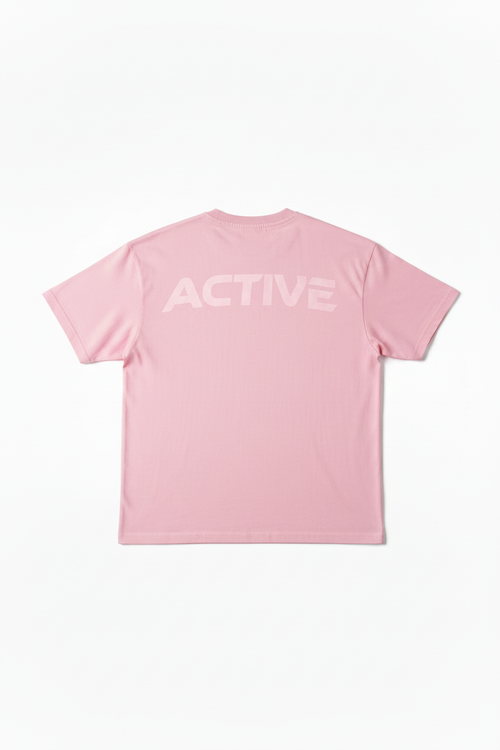 THE 'ACTIVE' TEE pink
